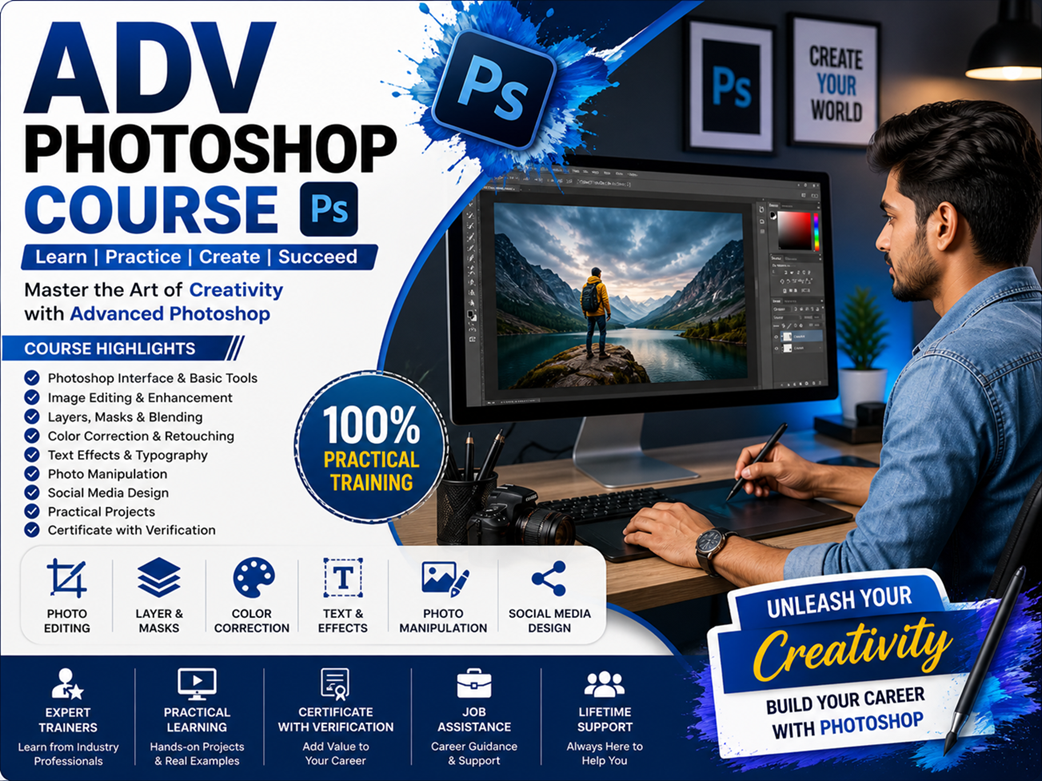 Advance Photoshop Course Excellence Agartala